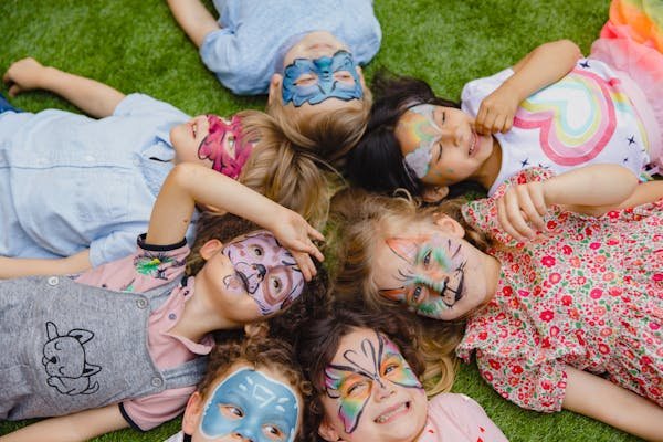 Healthy kids enjoying playtime